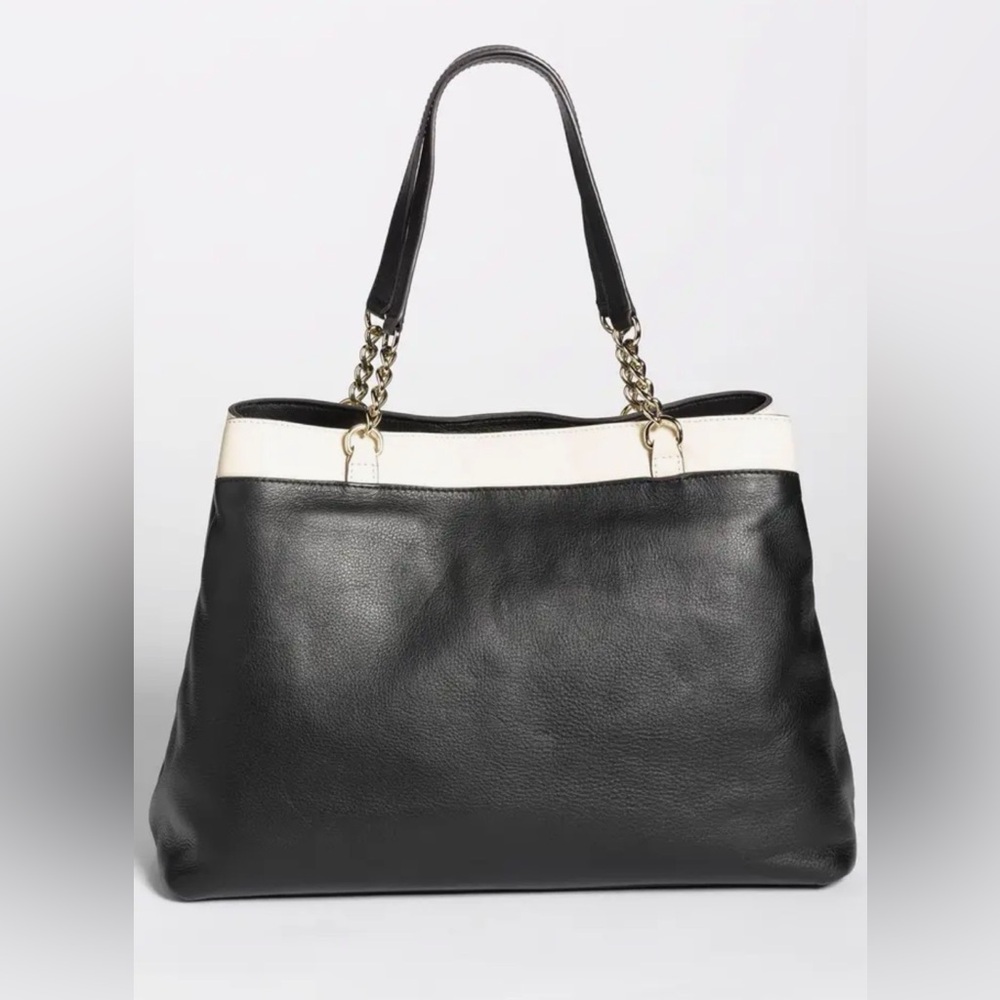 kate spade ♠️ Hancock Park Maryanne Leather Bow Shopper - Picture 6 of 13